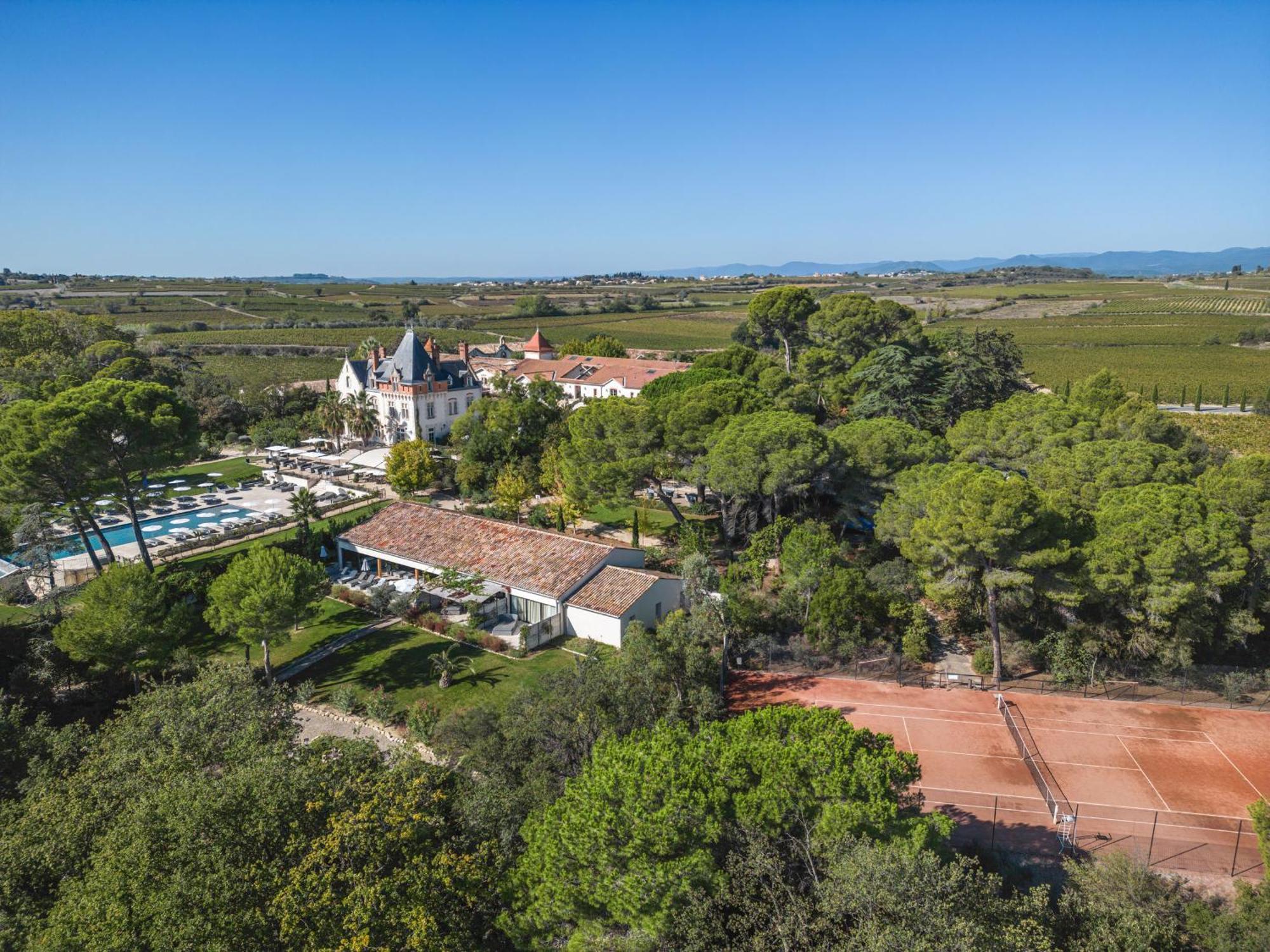 Château St Pierre de Serjac Puissalicon Exterior foto