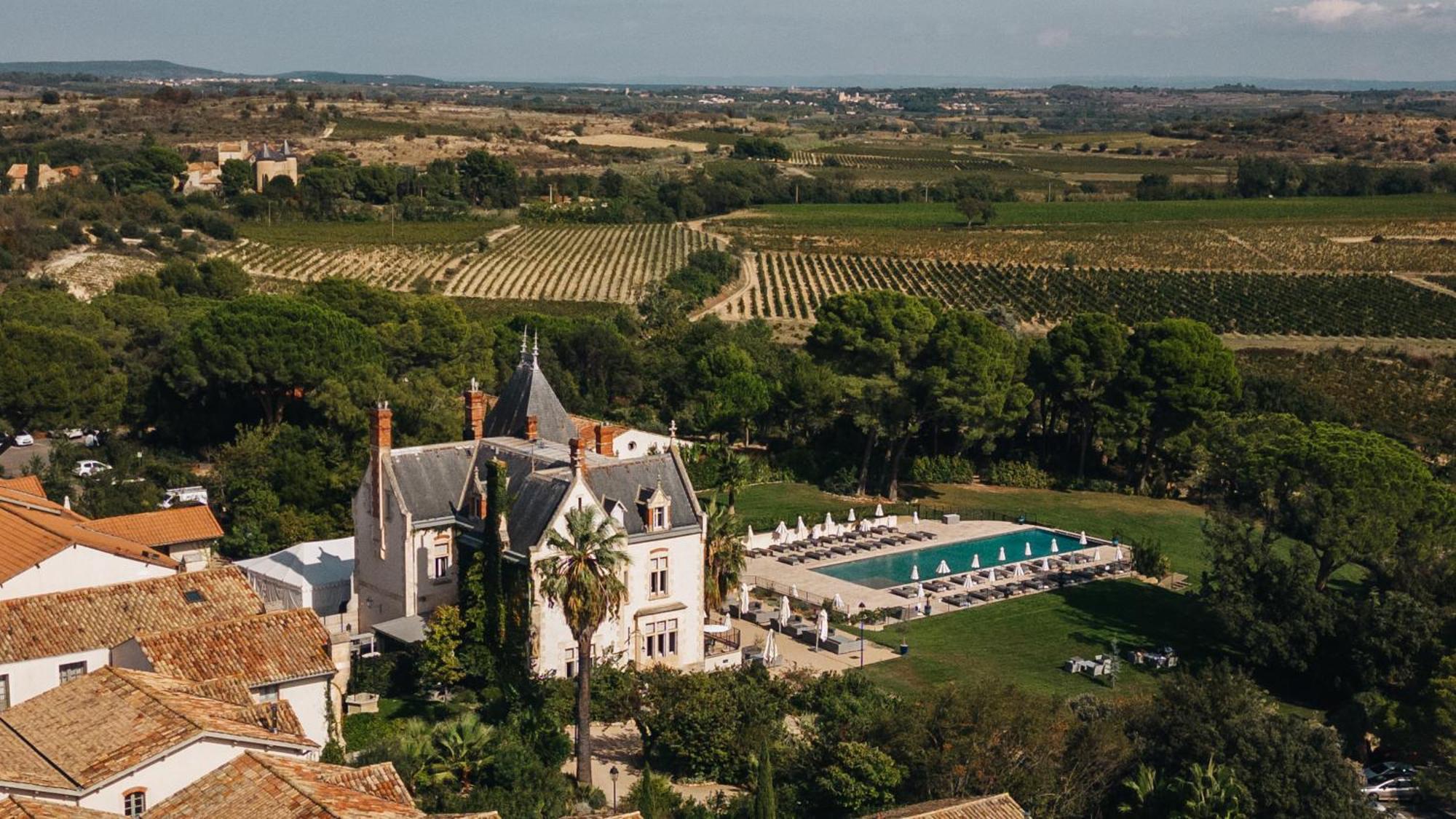 Château St Pierre de Serjac Puissalicon Exterior foto